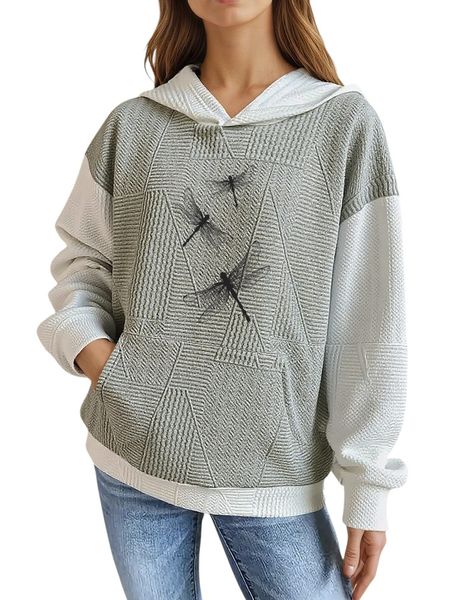 PYLIKE Hoodie Damen Winterhoodie casual mit günstig online kaufen