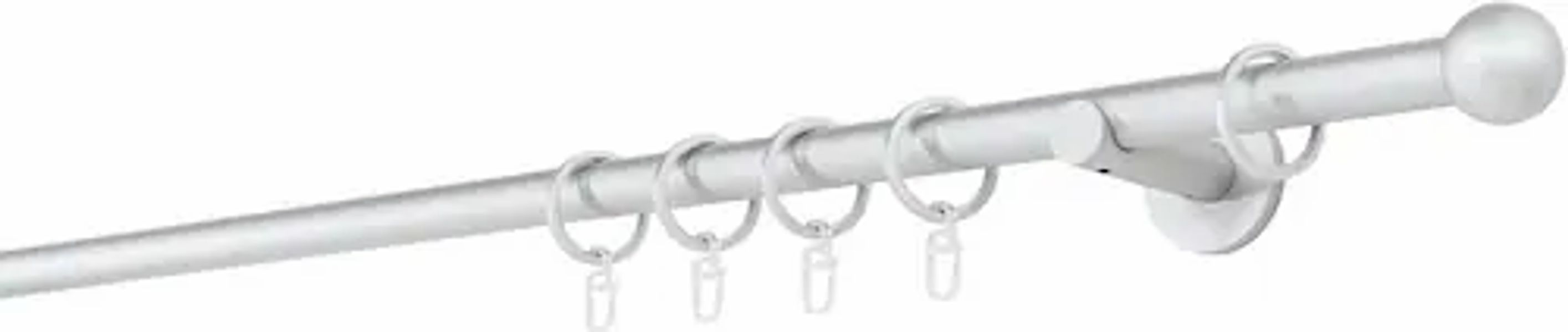 mydeco Gardinenstange »20mm Ball Wandträger 6,5 cm«, 1 läufig-läufig, Fixma günstig online kaufen