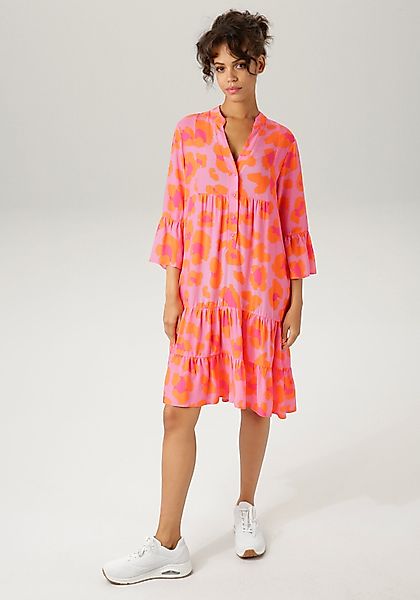 Aniston CASUAL Tunikakleid mit farbenfrohen, graphischen günstig online kaufen