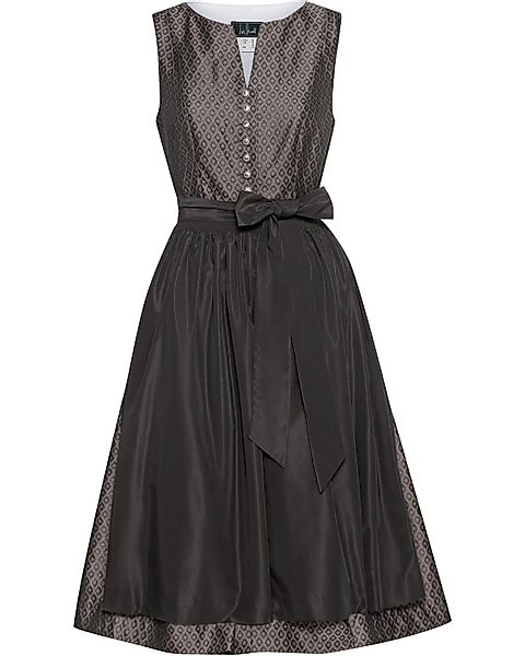 Luis Steindl Dirndl Midi Jacquard-Dirndl mit günstig online kaufen