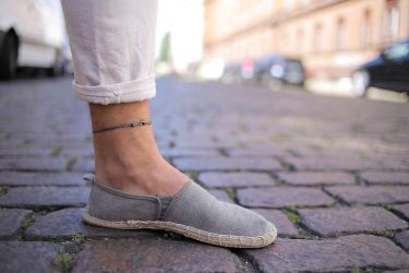 Made by Nami Fußkette Dünnes Wickelfußband günstig online kaufen