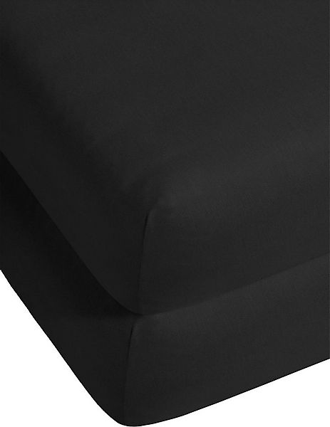 Aspero Bettlaken 2 x Bambus Spannbettlaken Macau, Interlock, Gummizug: rund günstig online kaufen