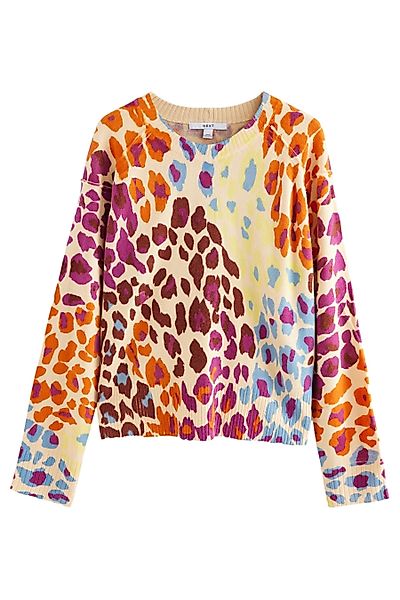 Next Rundhalspullover Kuscheliger Pullover mit Rundhalsausschnitt günstig online kaufen