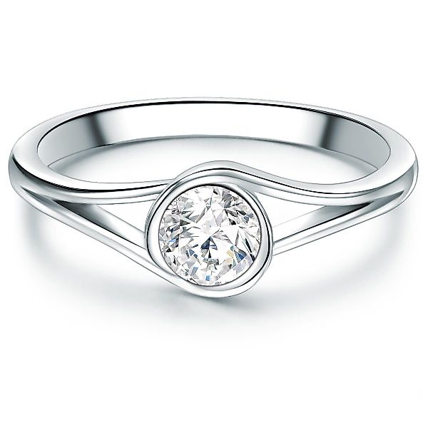 Trilani Silberring silber, mit Zirkonia im günstig online kaufen