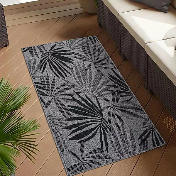 Carpet City Outdoorteppich »DUO RUG 5771«, rechteckig, Wendeteppich Wetterf günstig online kaufen