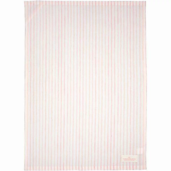 Greengate Megan, Sally & Lianna Sally Geschirrtuch pale pink 70 x 50 cm (ro günstig online kaufen
