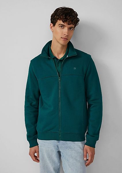 s.Oliver Allwetterjacke Sweatjacke mit Stehkragen und günstig online kaufen