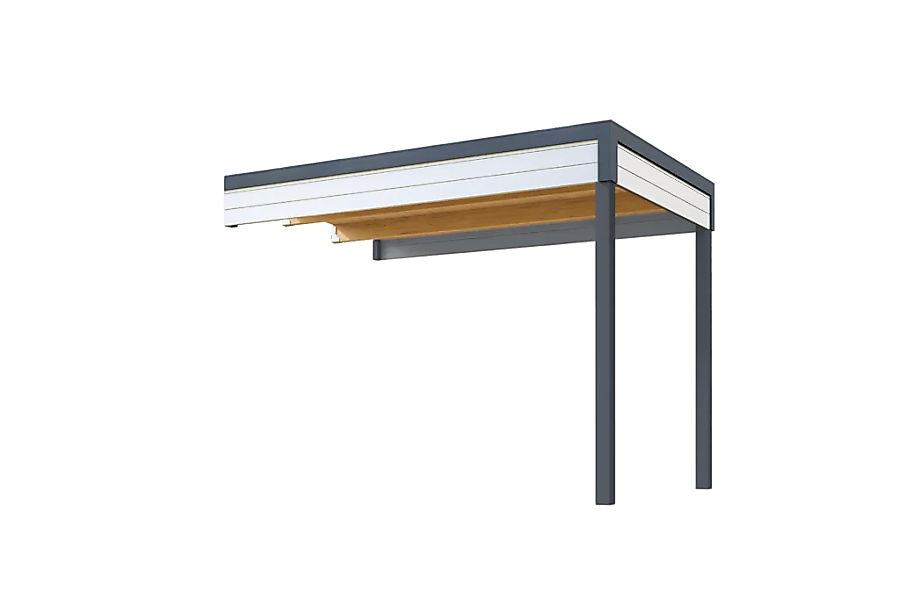Nordic Holz Gartenhaus-Anbaudach "FELIX FYNN 1 1,5 A", Flachdach günstig online kaufen