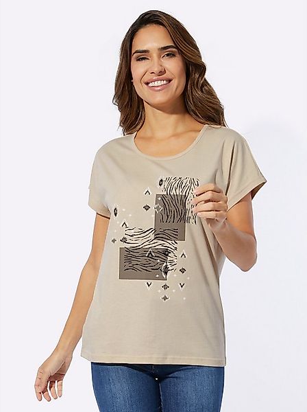 Sieh an! T-Shirt Rundhalsshirt . günstig online kaufen