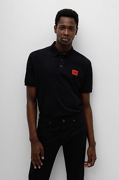 HUGO Poloshirt "Dereso" Slim Fit, Kurzarm, HUGO Weblabel günstig online kaufen