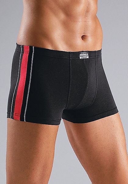 AUTHENTIC UNDERWEAR Boxer "Boxershorts für Herren", (Packung, 4 St.), mit k günstig online kaufen