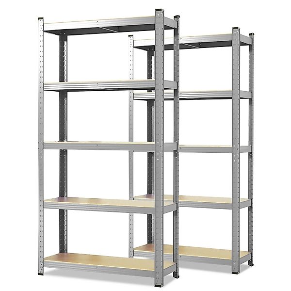 KARAT Schwerlastregal Lakota 2er Set Traglast bis 875 kg Verzinkt 200 x 100 günstig online kaufen