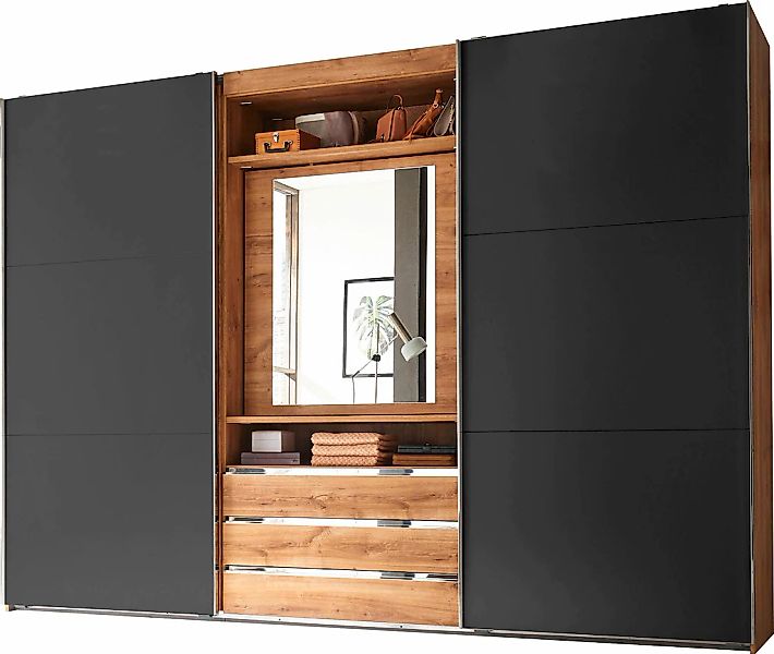 Wimex Schwebetürenschrank "Magic by fresh to go" mit drehbarer Spiegeltür günstig online kaufen