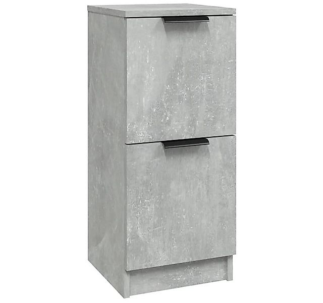 vidaXL Sideboard Sideboard Betongrau 30x30x70 cm Holzwerkstoff (1 St) günstig online kaufen