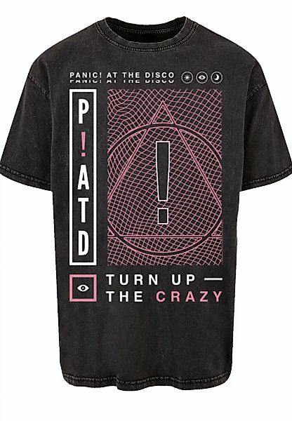 F4NT4STIC T-Shirt "Panic At The Disco Turn Up The Crazy", Premium Qualität günstig online kaufen