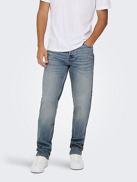 ONLY & SONS Straight-Jeans ONSEDGE PERFORMANCE LB 3816 DOT DNM NOOS günstig online kaufen