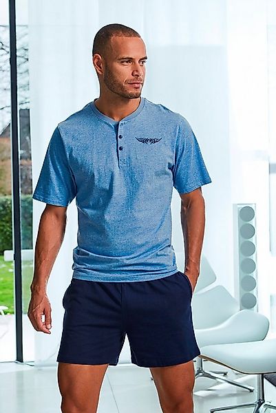 AUTHENTIC LE JOGGER Pyjama kurzer Schlafanzug für Herren (2 tlg., 1 Stück) günstig online kaufen