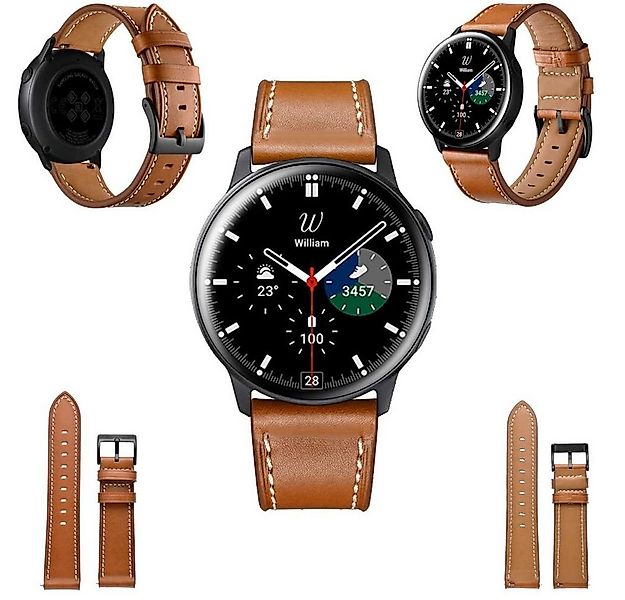Wigento Smartwatch-Armband Für Samsung Galaxy Watch FE 6 5 4 Normal Pro Cla günstig online kaufen