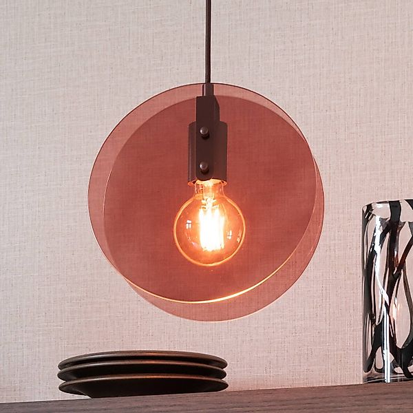 IT'S ABOUT ROMI Hängelampe Toledo, braun, Ø 25 cm günstig online kaufen