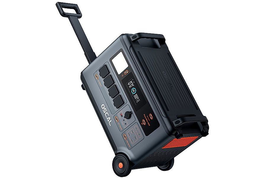 OSCAL Stromerzeuger PowerMax 3600W Powerstation, 3,60 in kW, 3600Wh, 14 Aus günstig online kaufen