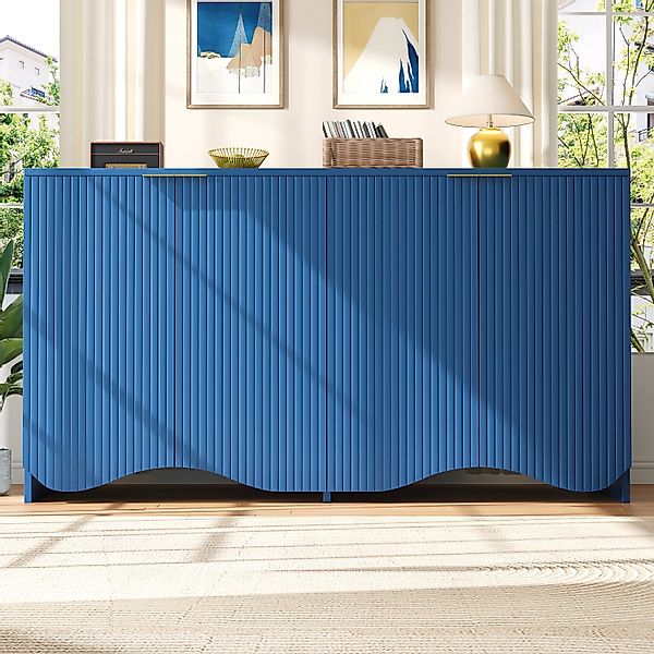 HAUSS SPOLE Sideboard 140×40×85cm mit 4 günstig online kaufen