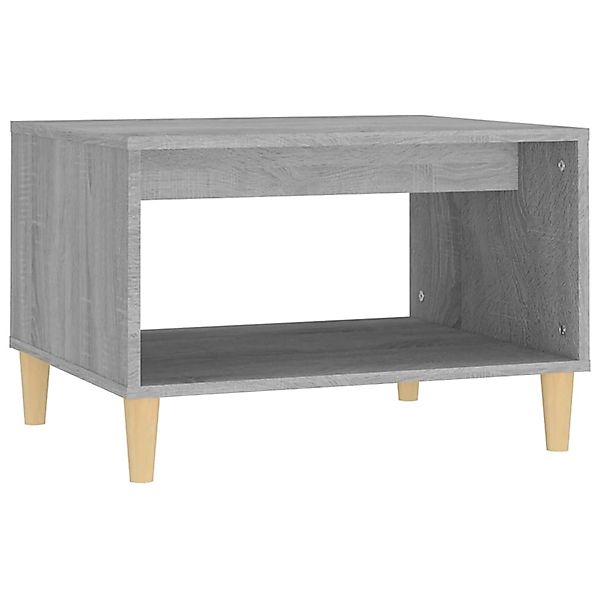 vidaXL Couchtisch Grau Sonoma 60x50x40 cm Holzwerkstoff 817520 günstig online kaufen