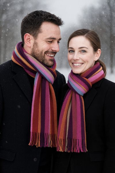 COLLEZIONE ALESSANDRO Wollschal Farbstreifen, (1-St), in günstig online kaufen