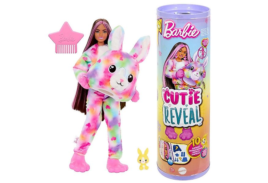 Mattel® Anziehpuppe Mattel HRK38 - Barbie Cutie Reveal Barbie Color Dream S günstig online kaufen