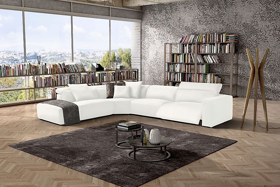 Egoitaliano Ecksofa "Beverly, extravangantes Designsofa mit erstklassigem S günstig online kaufen