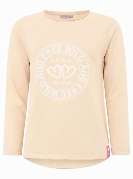 Zwillingsherz Sweatshirt Leo Wild & Free günstig online kaufen