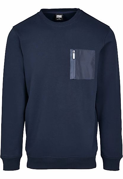 URBAN CLASSICS Rundhalspullover "Urban Classics Herren Military Crew" 1 Stk günstig online kaufen
