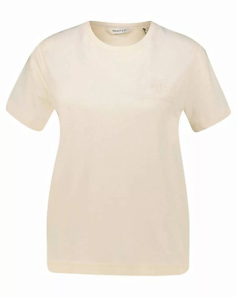 Gant T-Shirt Damen T-Shirt TONAL SHIELD Regular Fit (1-tlg) günstig online kaufen