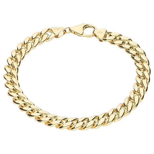 Luigi Merano Armband Panzerkette, Panzerarmband, teilmassiv, günstig online kaufen