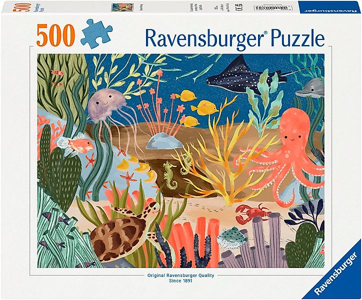 Ravensburger Puzzle Ozean-Laune, 500 Puzzleteile, Made günstig online kaufen