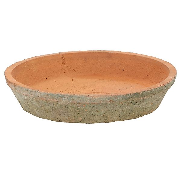 Rivanto Blumentopfuntersetzer, Aged Terracotta Untersetzer rund, günstig online kaufen