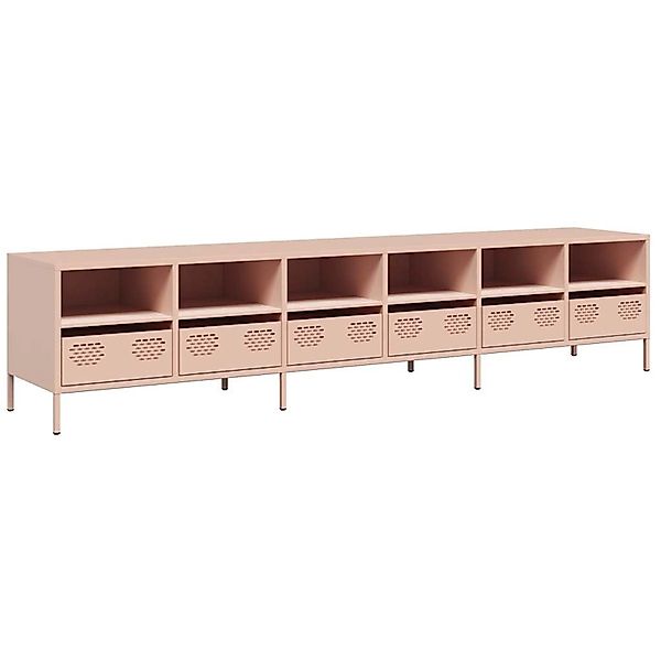 vidaXL TV-Schrank Rosa 202x39x43,5 cm Kaltgewalzter Stahl 3307156 günstig online kaufen