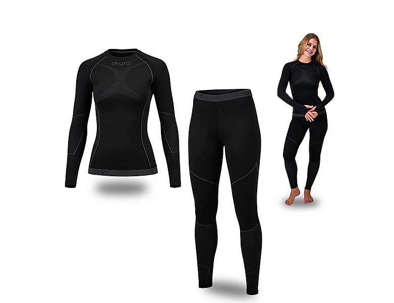 Otaro Thermounterhose Thermounterwäsche Damen Set, Funktionsunterwäsche, Ba günstig online kaufen