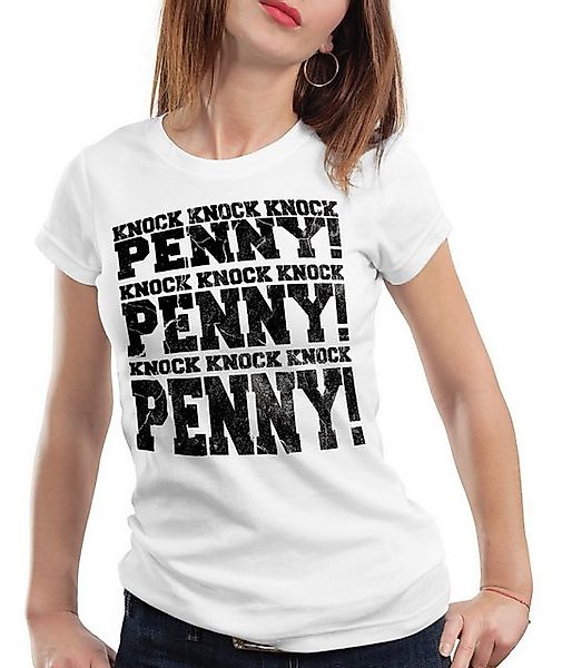 style3 T-Shirt Knock Penny big bang vintage knock Sheldon Comic college The günstig online kaufen