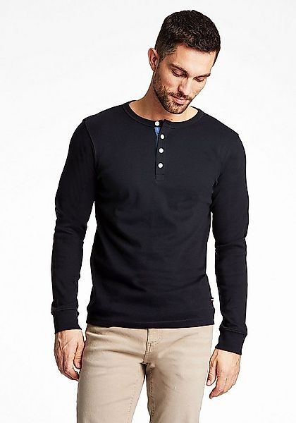 LINDBERGH Henleyshirt Henley Shirt Slim Fit günstig online kaufen