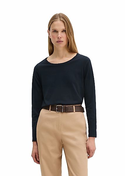Marc OPolo Langarmshirt "in Organic Cotton-Qualität" günstig online kaufen