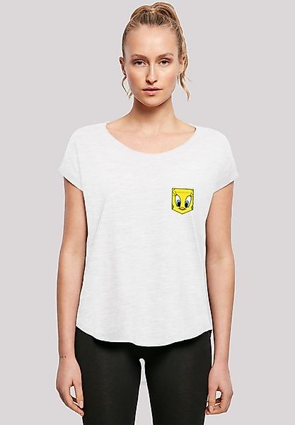 F4NT4STIC T-Shirt Looney Tunes Tweety Pie Face Faux Pocket Print günstig online kaufen