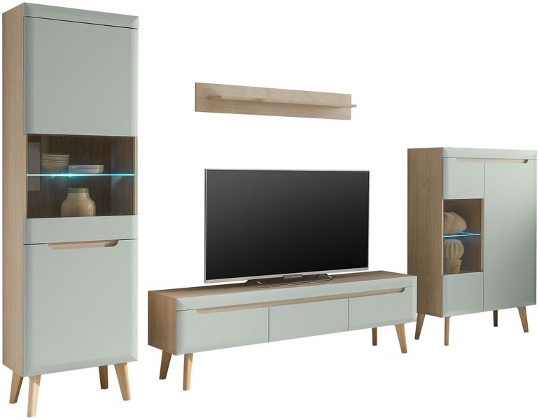 INOSIGN Wohnwand Torge, Anbauwand, Schrankwand, Mediawand, günstig online kaufen