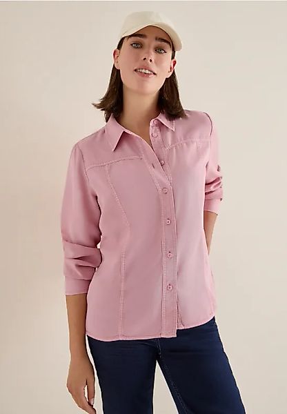 Colored Lyocell Hemdbluse günstig online kaufen