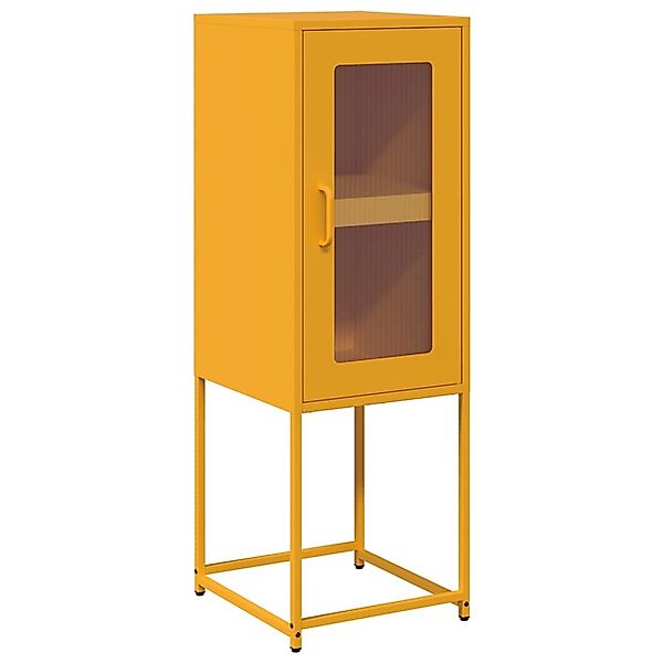 vidaXL Sideboard Senfgelb 36x39x107 cm Kaltgewalzter Stahl 853401 günstig online kaufen