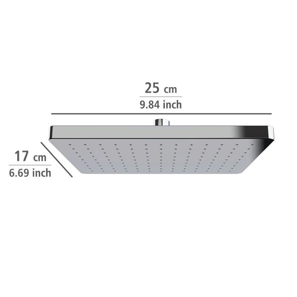 WENKO Regenduschkopf Watersaving System, Regenduschkopf Automatic günstig online kaufen