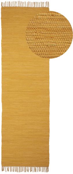 carpetfine Teppich "Kelim Chindi uni, auch als Läufer" rechteckig 5 mm Höhe günstig online kaufen