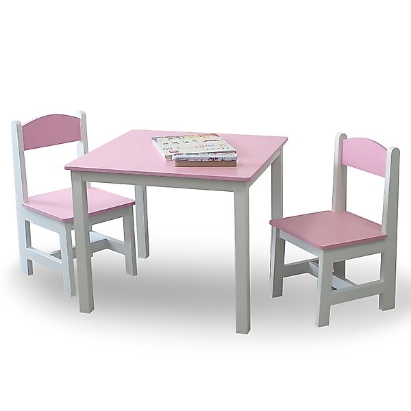 habeig Kindersitzgruppe Kindertisch & 2 Stühle günstig online kaufen