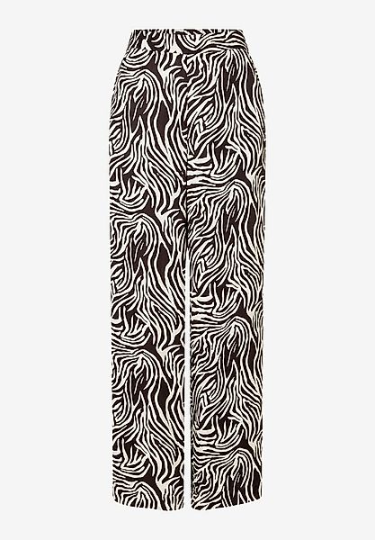 Viskosehose mit Animalprint günstig online kaufen
