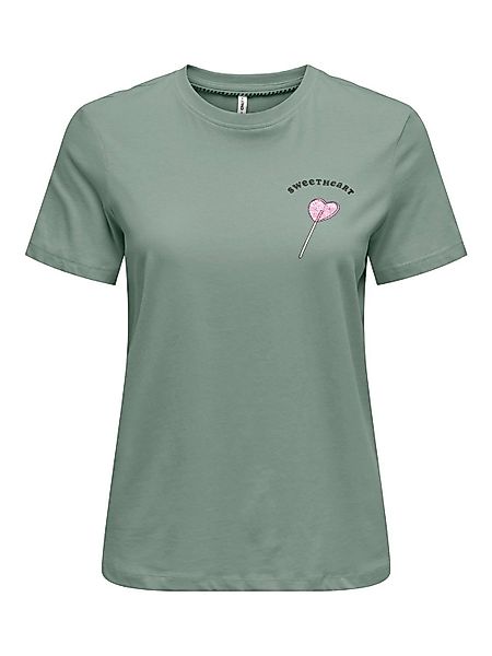 ONLY T-Shirt ONLKITA LIFE LOLLIPOP (1-tlg) günstig online kaufen