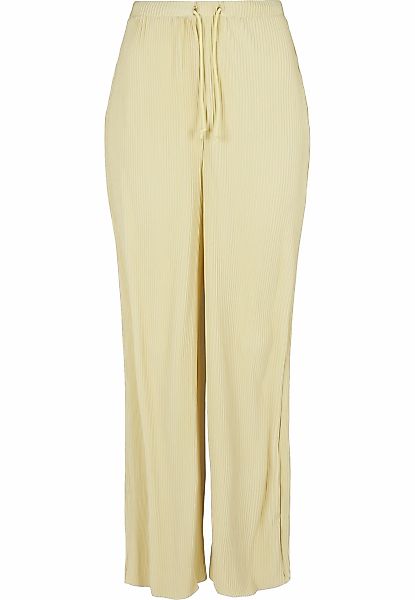 URBAN CLASSICS Stoffhose "Urban Classics Damen Ladies Plisse Pants" günstig online kaufen